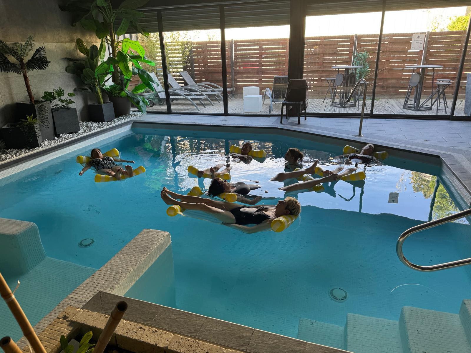 Sophrologie en piscine