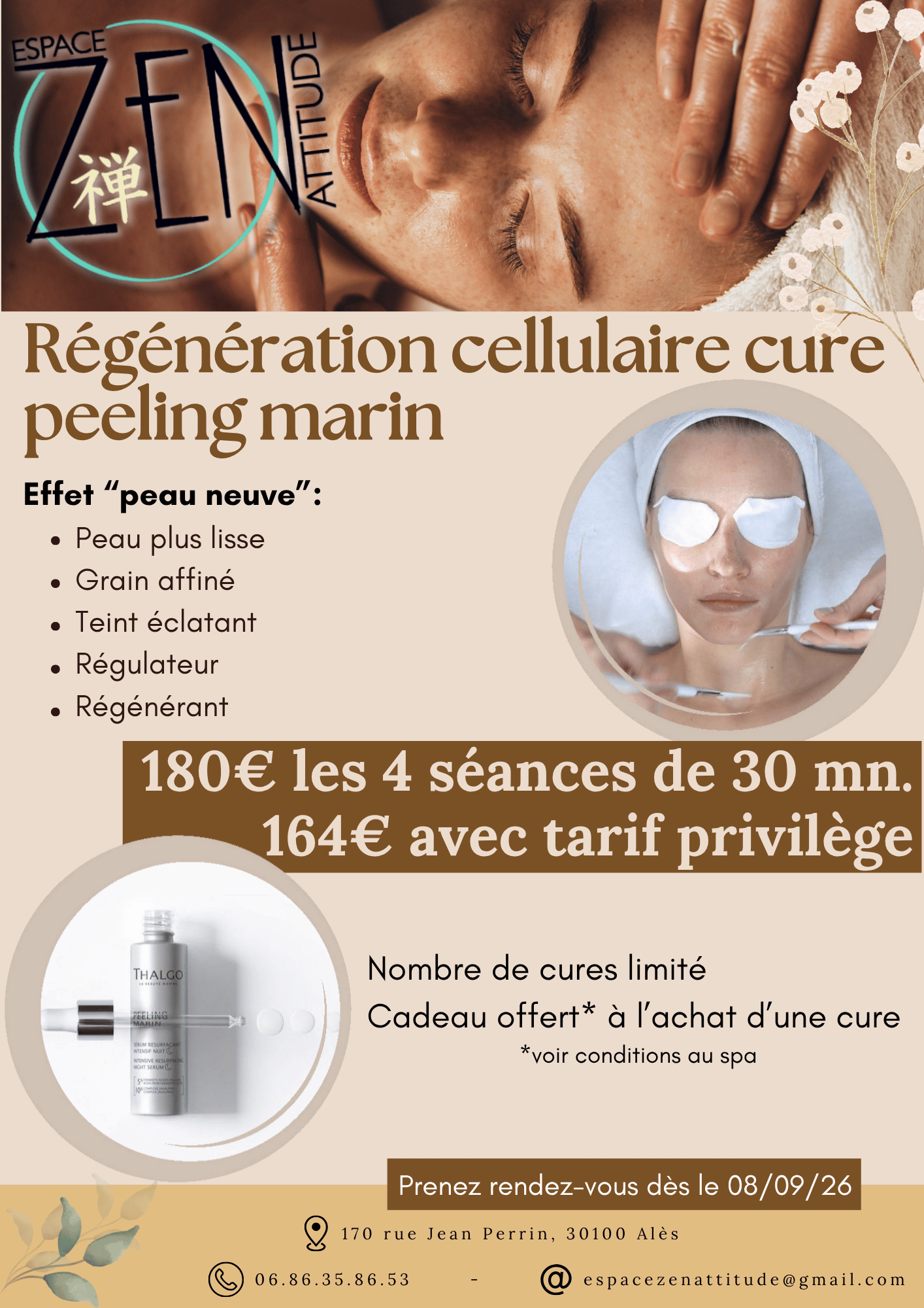 Offre Peeling marin
